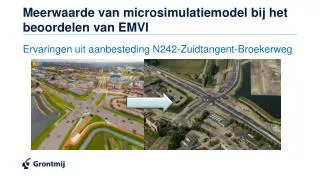 Meerwaarde van microsimulatiemodel bij het beoordelen van EMVI