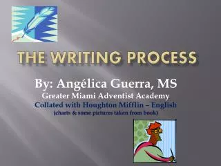 The writing process