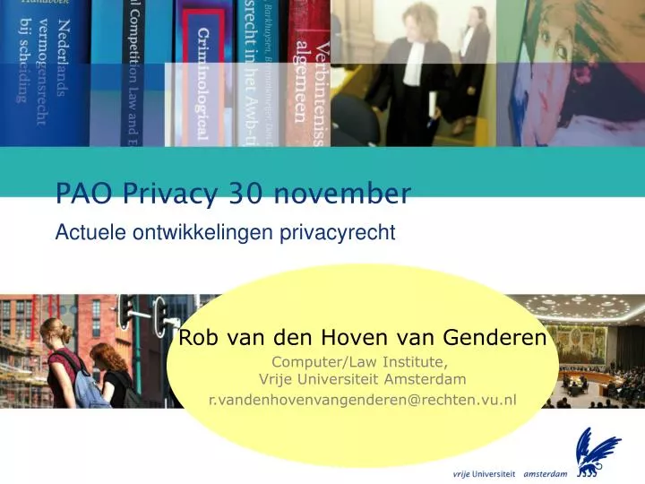 pao privacy 30 november