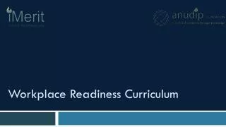 Workplace Readiness Curriculum
