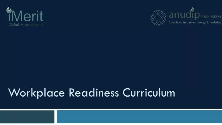 workplace readiness curriculum