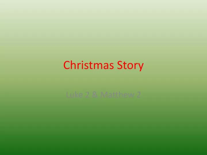 christmas story