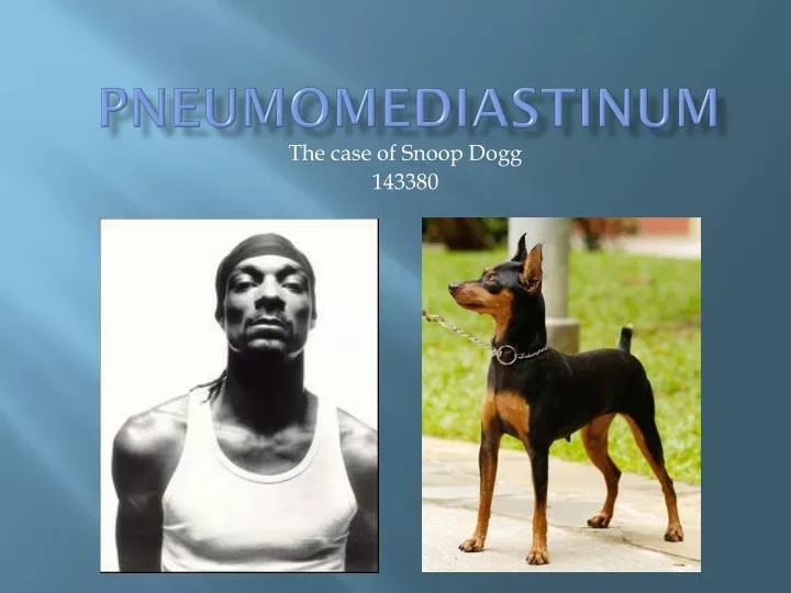 pneumomediastinum