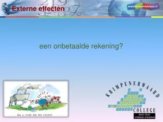 externe effecten