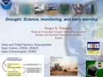 Drought: Science, monitoring, and early warning - slide 1