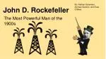 John D. Rockefeller - slide 1