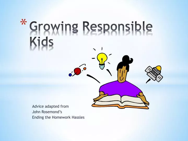 growing responsible kids