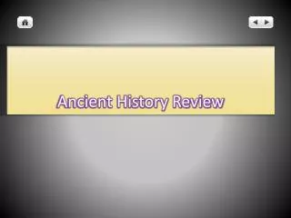 Ancient History Review