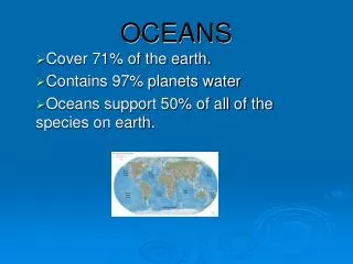 oceans