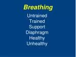 Breathing - slide 1