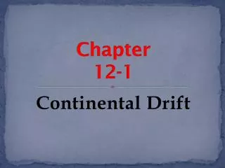 Chapter 12-1