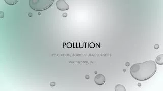 Pollution