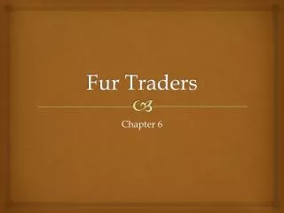 Fur Traders