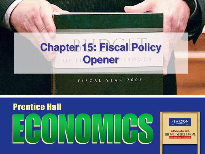 chapter 15 fiscal policy opener