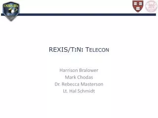 REXIS/TiNi Telecon