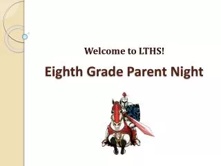 Eighth Grade Parent Night