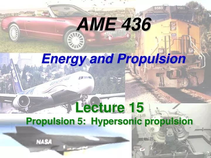 ame 436 energy and propulsion