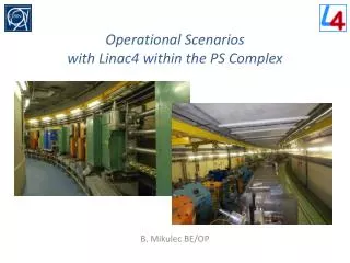 Operational Scenarios with Linac4 within the PS Complex