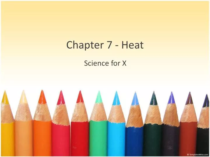 chapter 7 heat