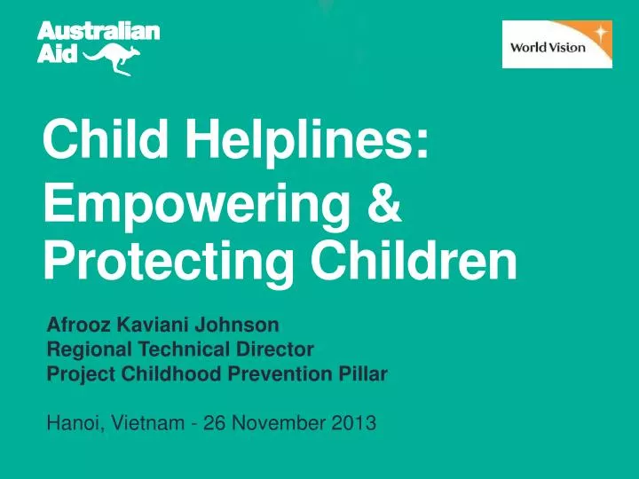 child helplines empowering protecting children