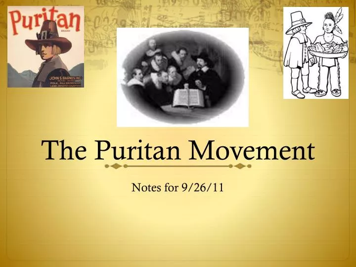 the puritan movement