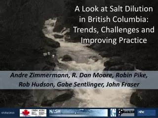 A Look at Salt Dilution in British Columbia: Trends, Challenges and Improving Practice