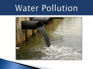 Water Pollution