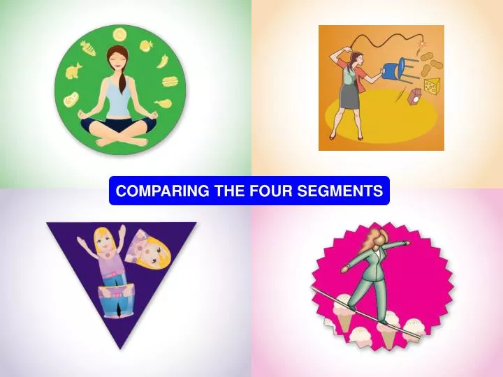 comparing the four segments