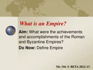What is an Empire?