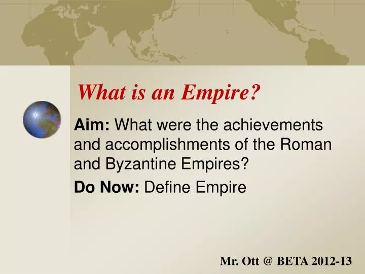 what is an empire