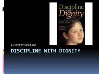 Discipline with dignity
