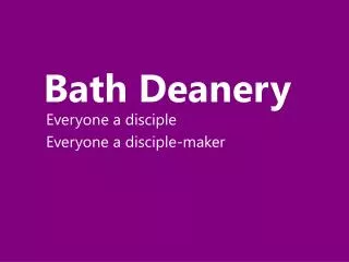 Bath Deanery