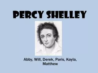 Percy shelley