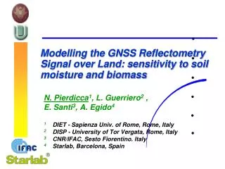 Modelling the GNSS Reflectometry Signal over Land: sensitivity to soil moisture and biomass