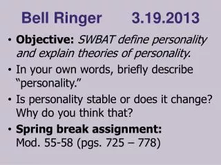 Bell Ringer			3.19.2013