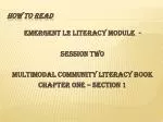How to Read - slide 1