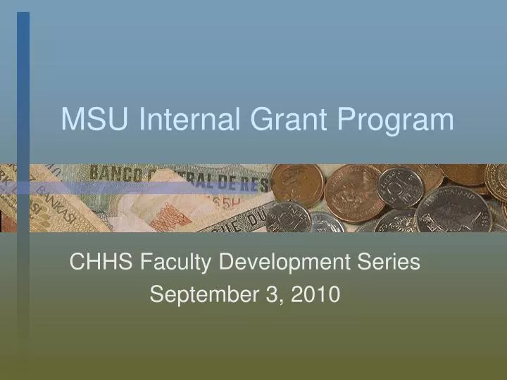 msu internal grant program