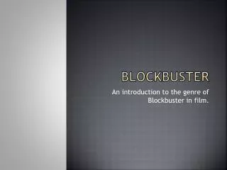 Blockbuster