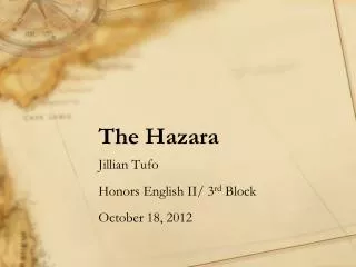 The Hazara