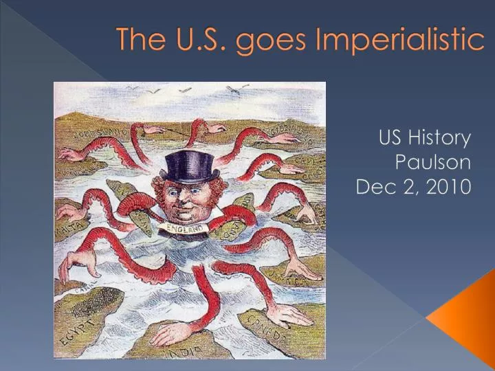 the u s goes imperialistic