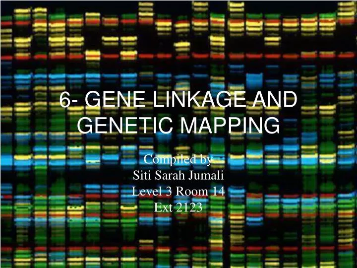 6 gene linkage and genetic mapping