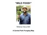 “WILD FOOD!” - slide 1