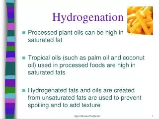 Hydrogenation