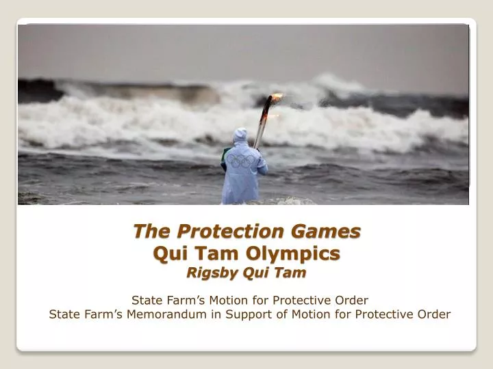 the protection games qui tam olympics rigsby qui tam