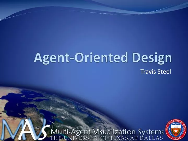 agent oriented design
