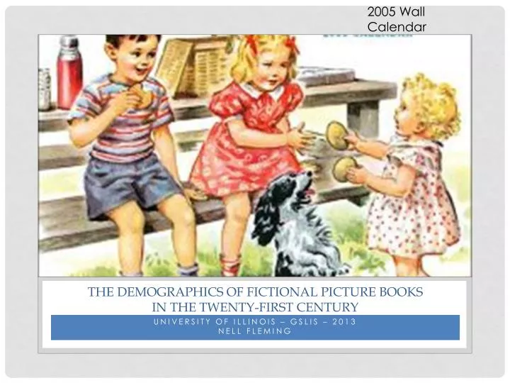 the demographics of fictional picture books in the twenty first century