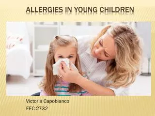 Allergies in Young Children
