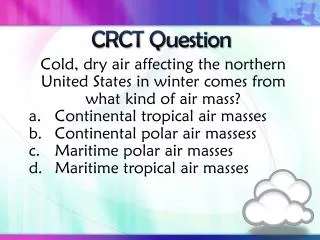 CRCT Question