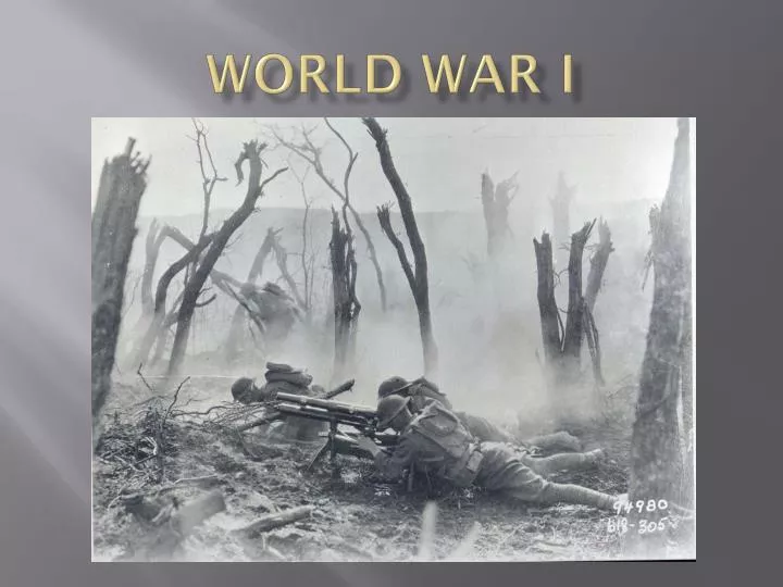 world war i