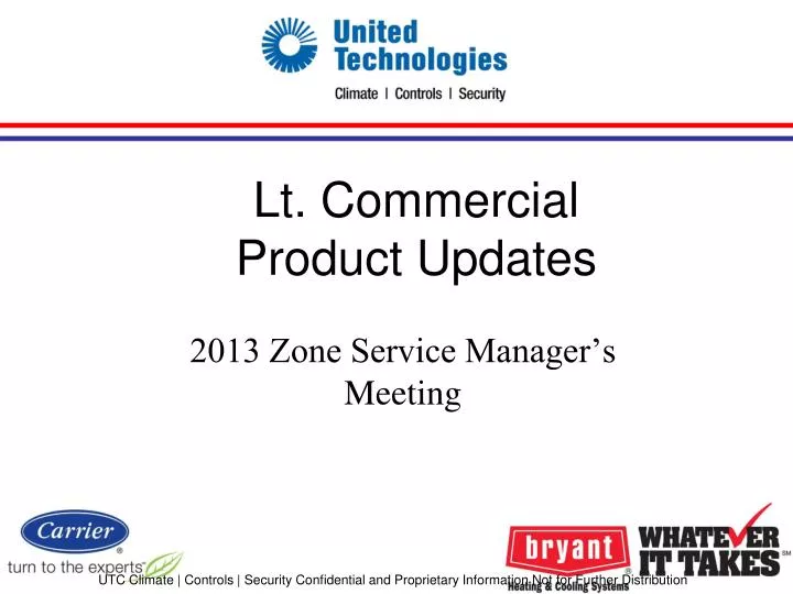 lt commercial product updates